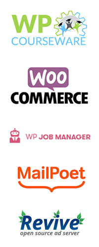 Wordpress support - WP Courseware, Woocommerce